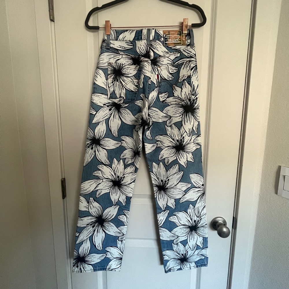 Levi’s X Farm Rio Ribcage Denim